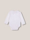 Body De Circular Con Cuello Popelin Blanco Optico