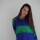 Heritage Sweater Azul / Verde