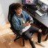Silla Gamer Ergonomica Escritorio Reclinable Soporta 200kg Imback Negro Silla Gamer Ergonomica Escritorio Reclinable Soporta 200kg Imback Negro