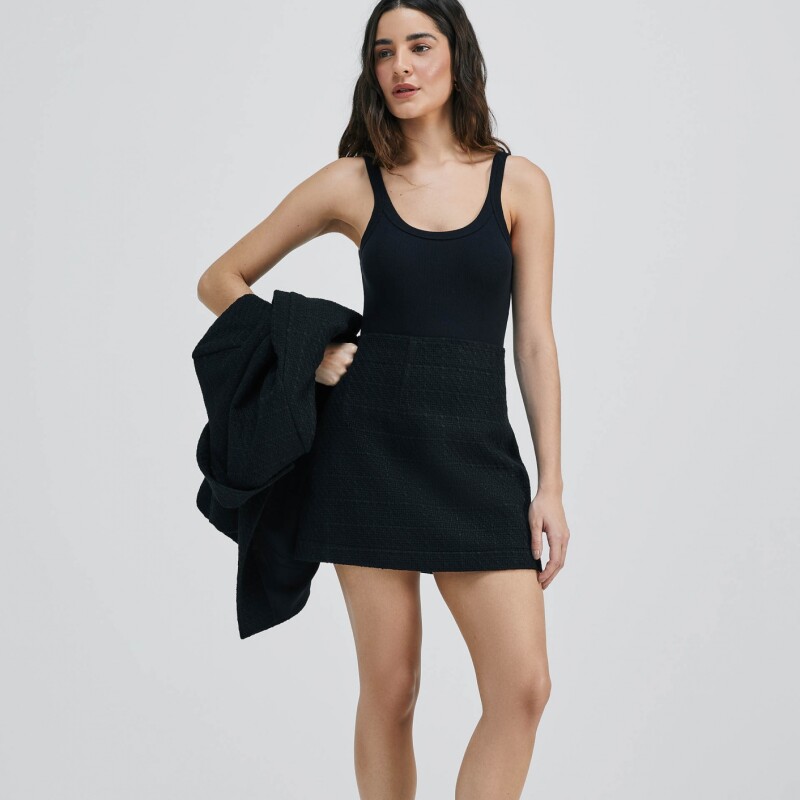 CAMISETA REGATA FEM PRETO ESCURO