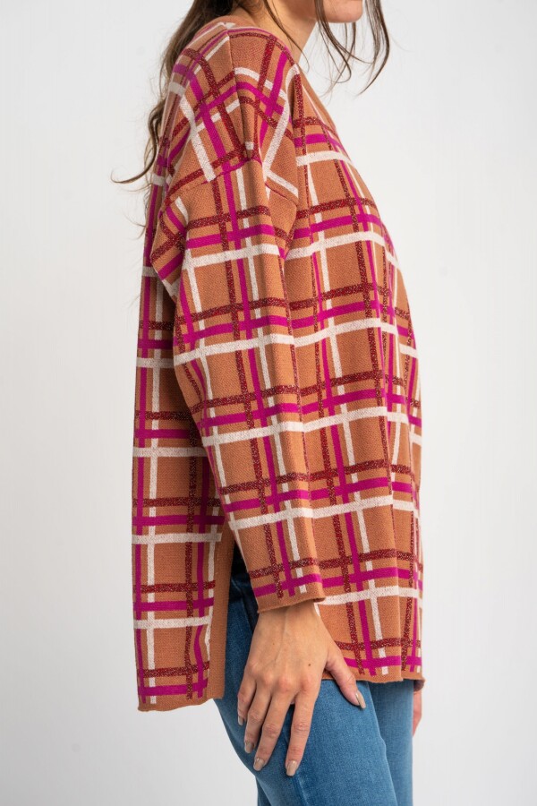 Sweater Intarsia Mocha