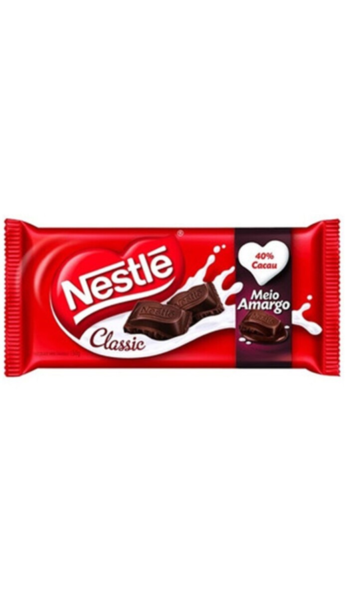 CHOCOLATE NESTLE 90 GRS. MEDIO AMARGO 