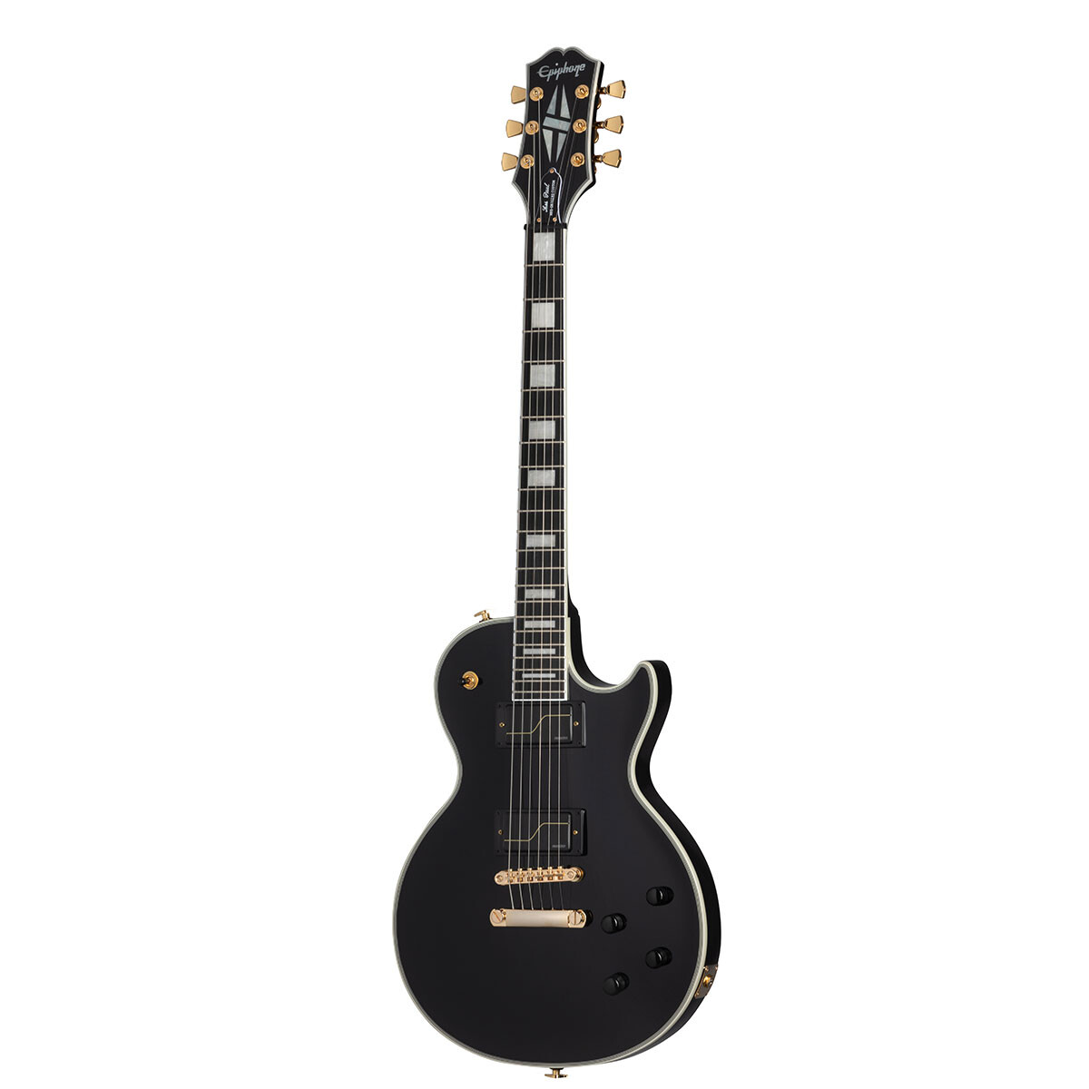 Guitarra Eléctrica Epiphone Matt Heafy Les Paul Custom Origins Ebony Con Estuche 