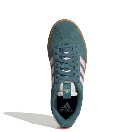 Championes de Mujer Adidas VL Court 3.0 Verde - Rosado - Gris