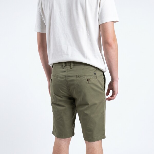 Bermuda Flat Algodón V27 Green
