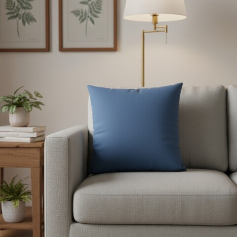 Almohadón Decorativo 45x45 cm - Celeste Ocaso Almohadón Decorativo 45x45 cm - Celeste Ocaso