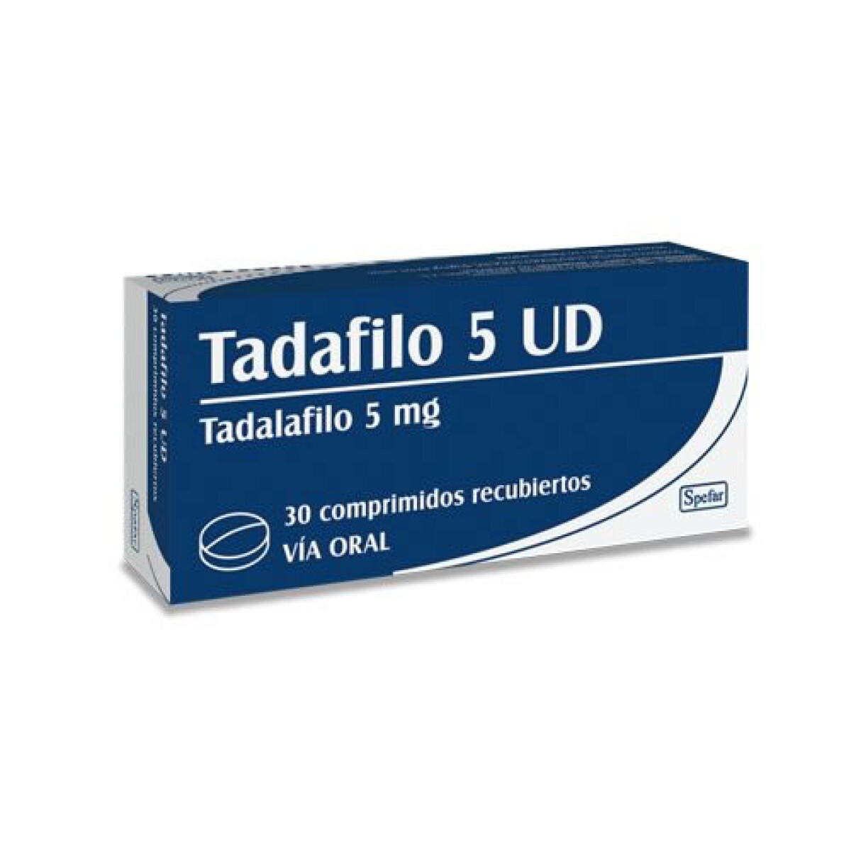 Tadafilo 5 mg UD x30 Comprimidos – Tratamiento Disfunción Eréctil