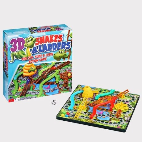 Juego Ludo con escaleras y toboganes Juego Ludo con escaleras y toboganes