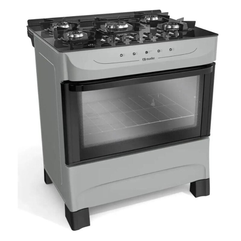 COCINA A GAS 5 HORNALLAS ELDOM HAMBURGO TITANIO COCINA A GAS 5 HORNALLAS ELDOM HAMBURGO TITANIO