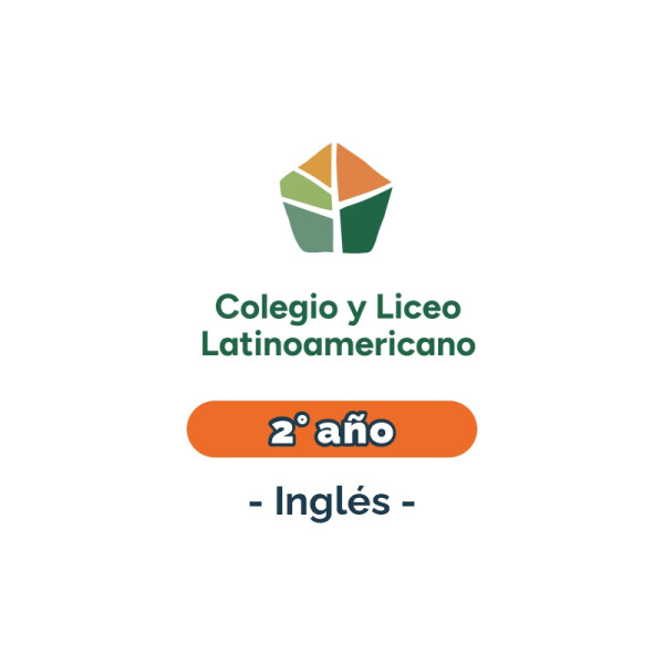 Lista de materiales - Primaria 2° año inglés Latinoamericano Única