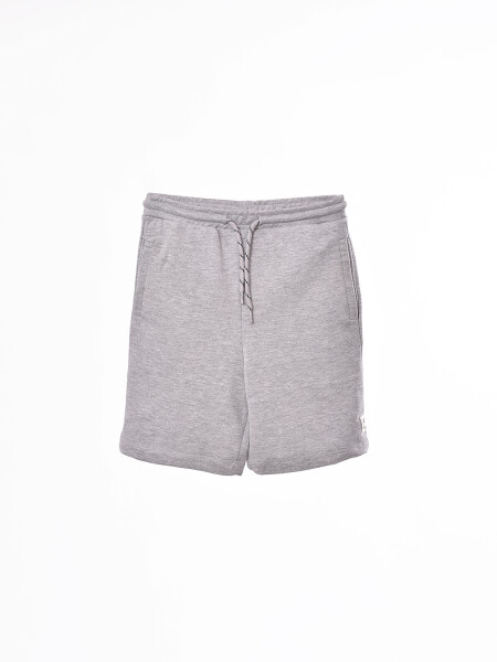 SHORT CAMILO BOY II GRIS MELANGE M
