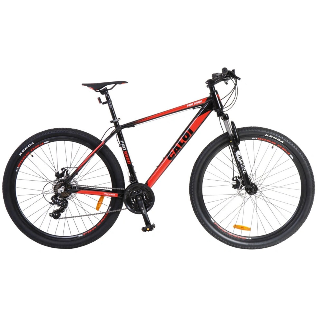 Bicicleta Caloi Pro 9900 29" - Negro / Rojo 