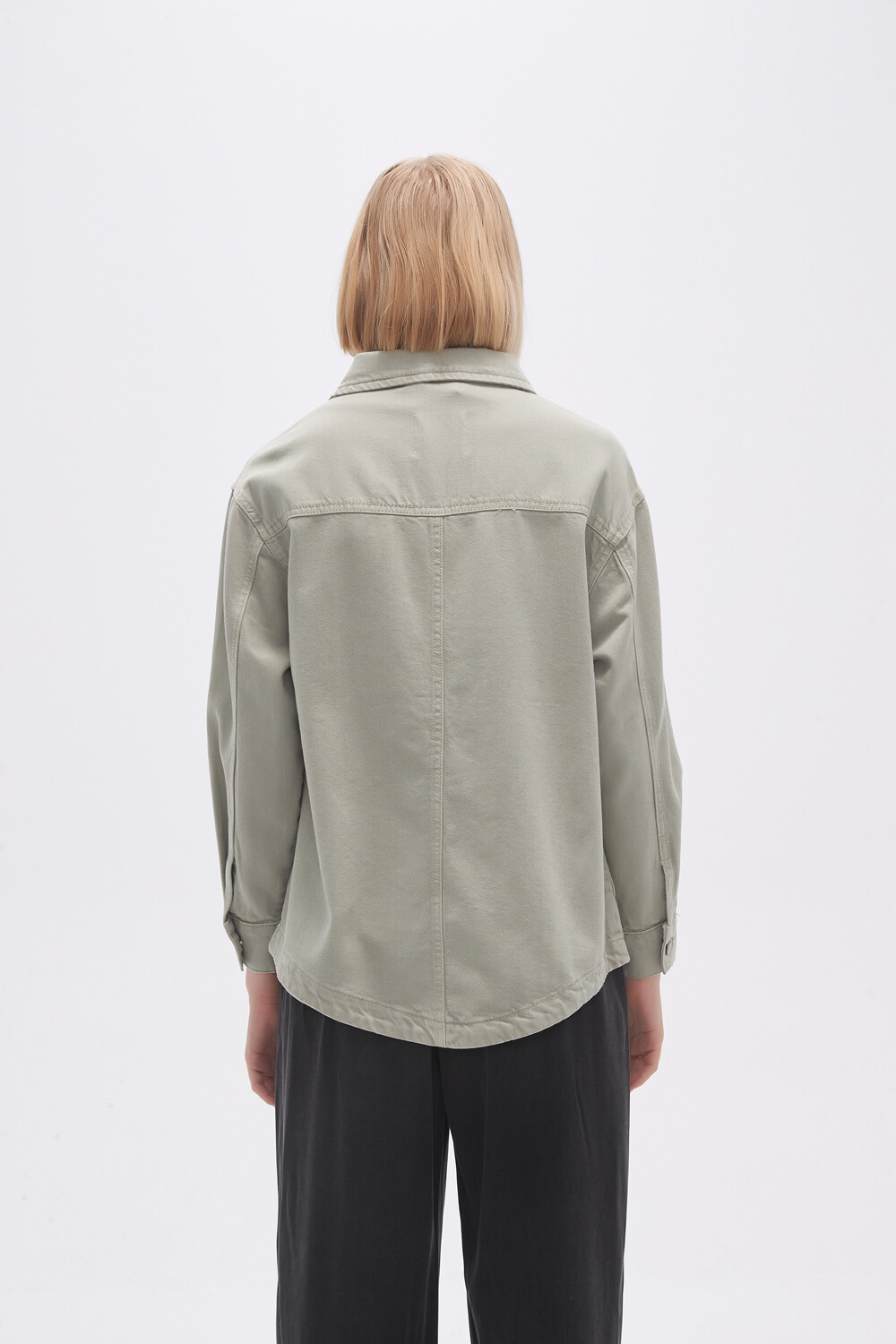 Campera Gioacchino Verde Grisaceo