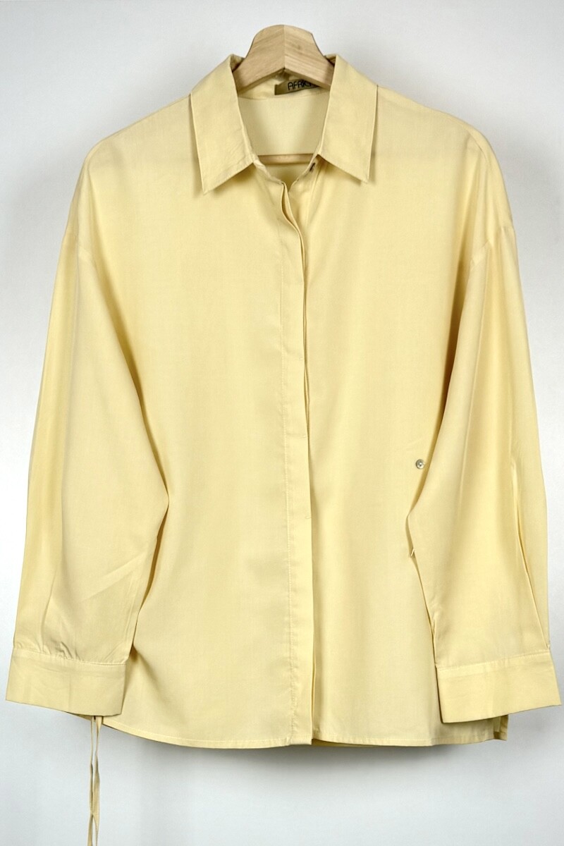 Camisa Tencel Ágata - CRUDO 