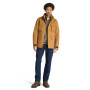 Polera Oyster River 1/4 Cierre Hombre Chocolate Chip
