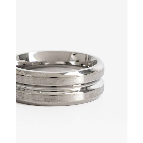 Anillo De Acero Men´s Collection Plateado