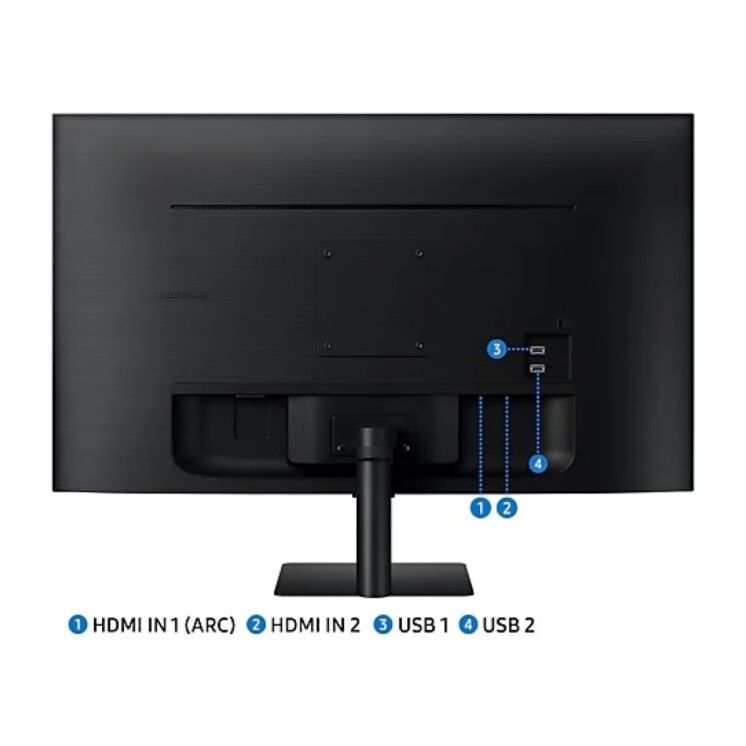 Monitor Smart Samsung M5 32" FHD con Apps de Smart TV y Wi-Fi LS32DM500 Monitor Smart Samsung M5 32" FHD con Apps de Smart TV y Wi-Fi LS32DM500