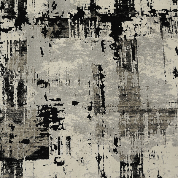 ALFOMBRA MAHAL BLACK Gris