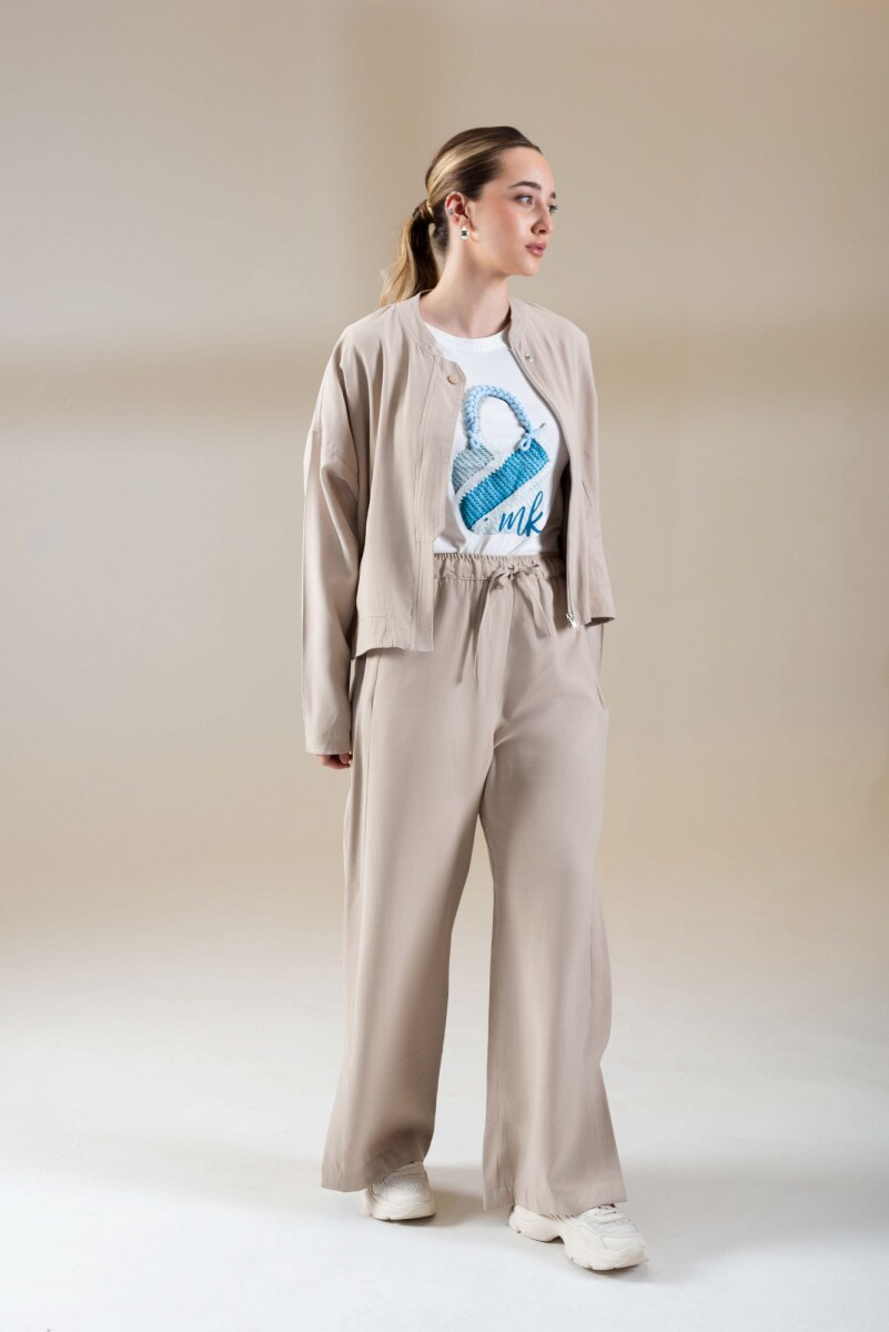 Chaqueta Uma - Beige 