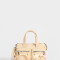 City Cartera City Con Moños - Blanco Crudo