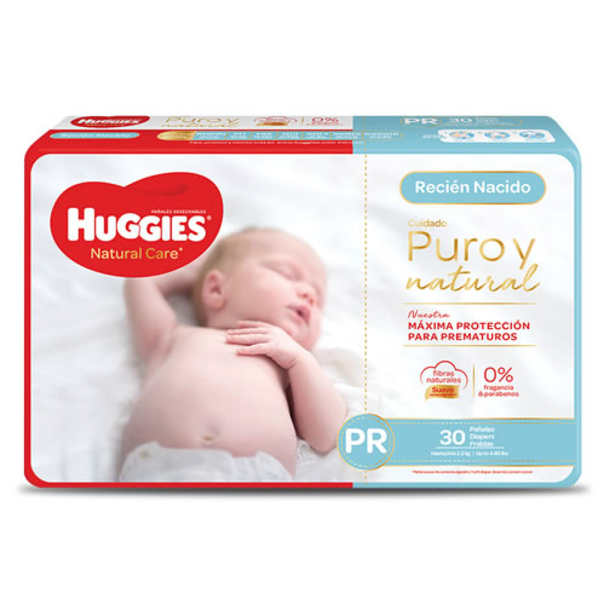 Pañales Huggies Recién Nacido Prematuro x30 