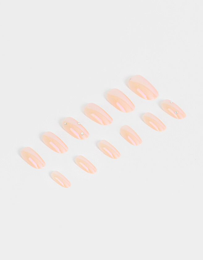 Nail Art Servin Looks Uñas Postizas Almendradas - Rosa Claro