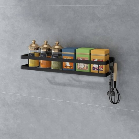 Estante de acero para cocina y baño 40cm Estante de acero para cocina y baño 40cm