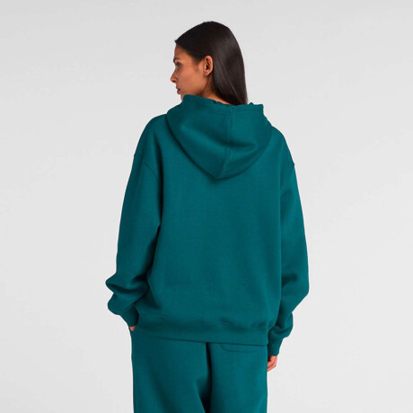 Campera Linear Heritage Fleece de Mujer Verde
