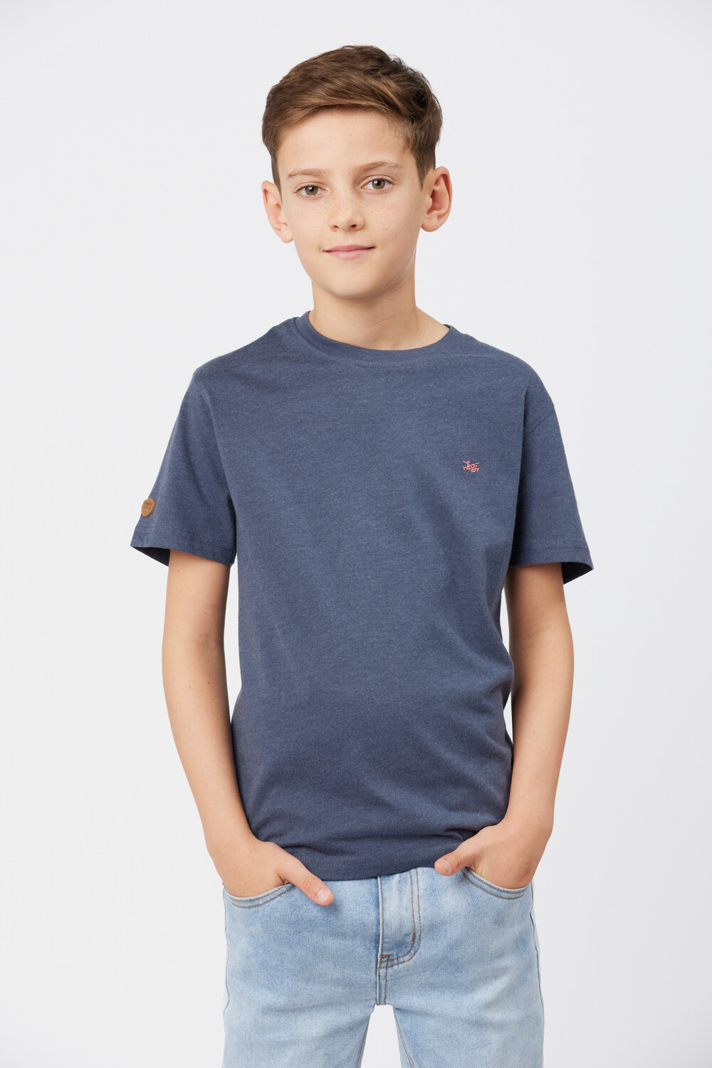 REMERA BÁSICA DE ALGODÓN Denim