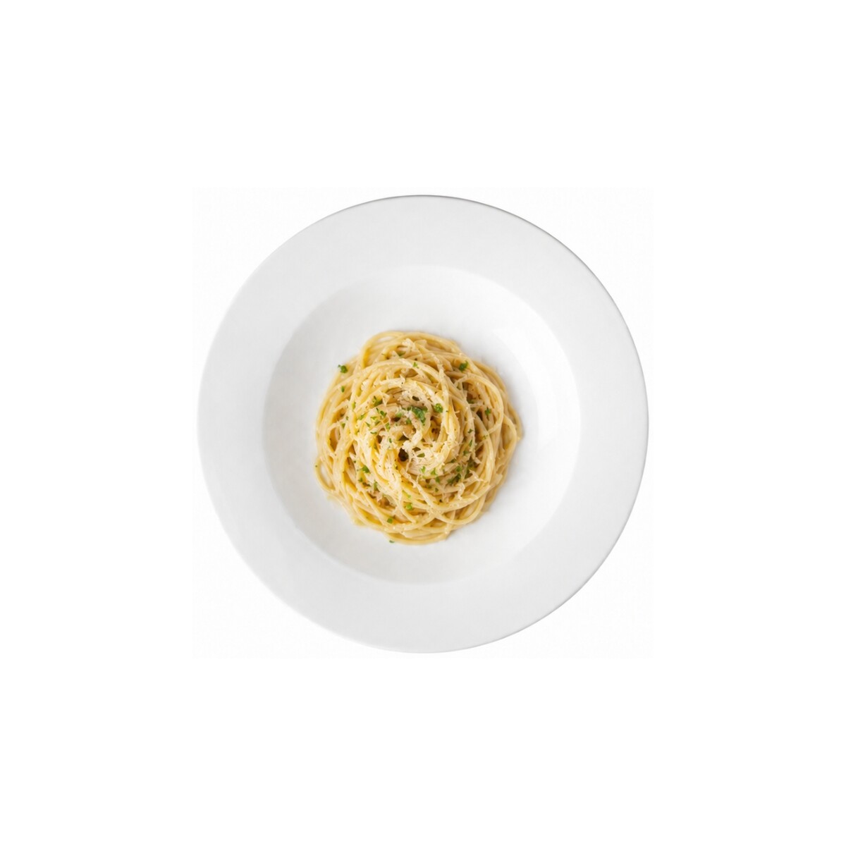 Plato Hondo de Porcelana Blanca 30 cm Actualite 