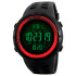 Reloj Deportivo Digital Resistente Al Agua Color Rojo