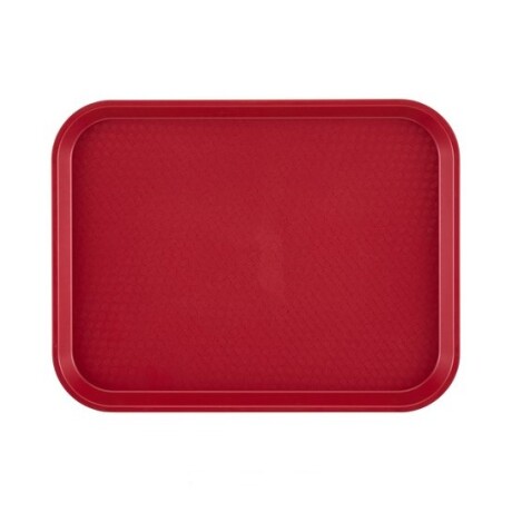 Bandeja autoservicio rojo 35 x 45 cm. Bandeja autoservicio rojo 35 x 45 cm.