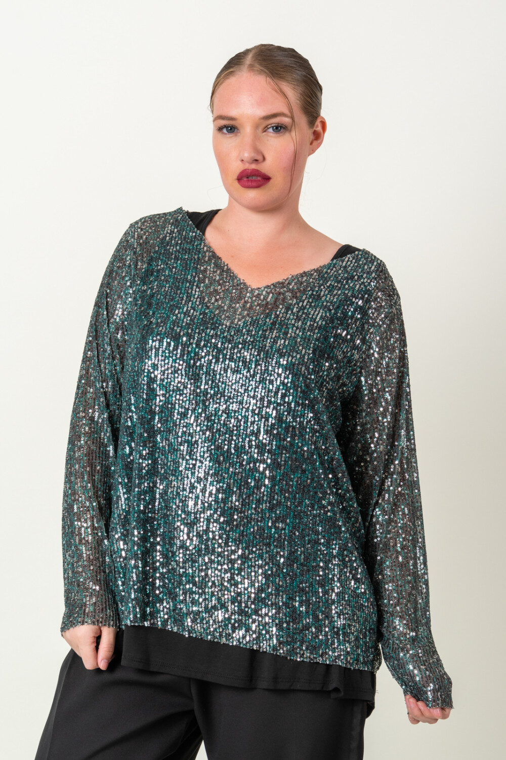 BLUSA CALISTA Petróleo