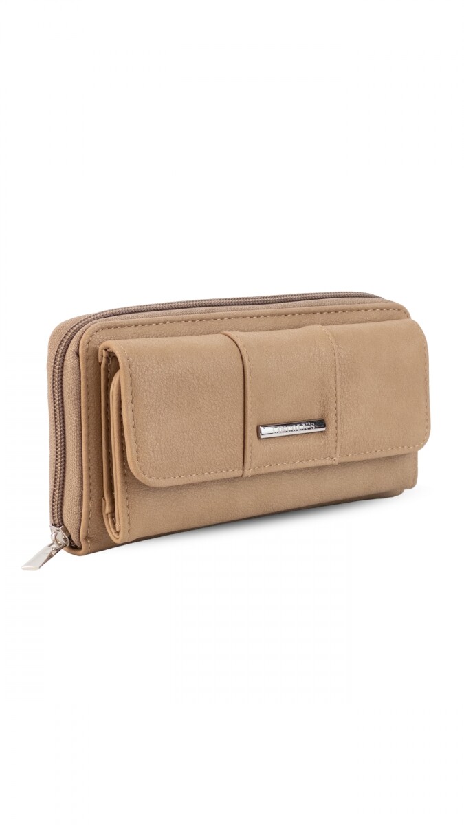 BILLETERA GLADIOLO - VISON 