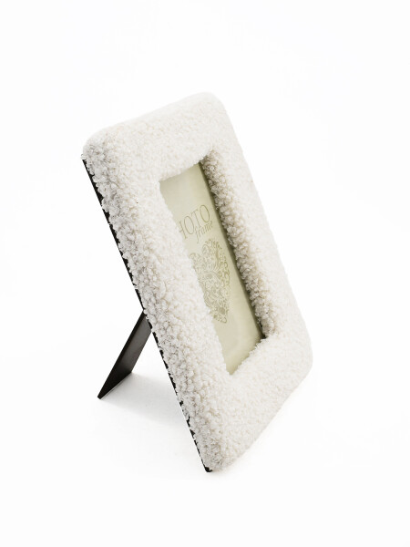 PORTARRETRATO SHERPA BLANCO