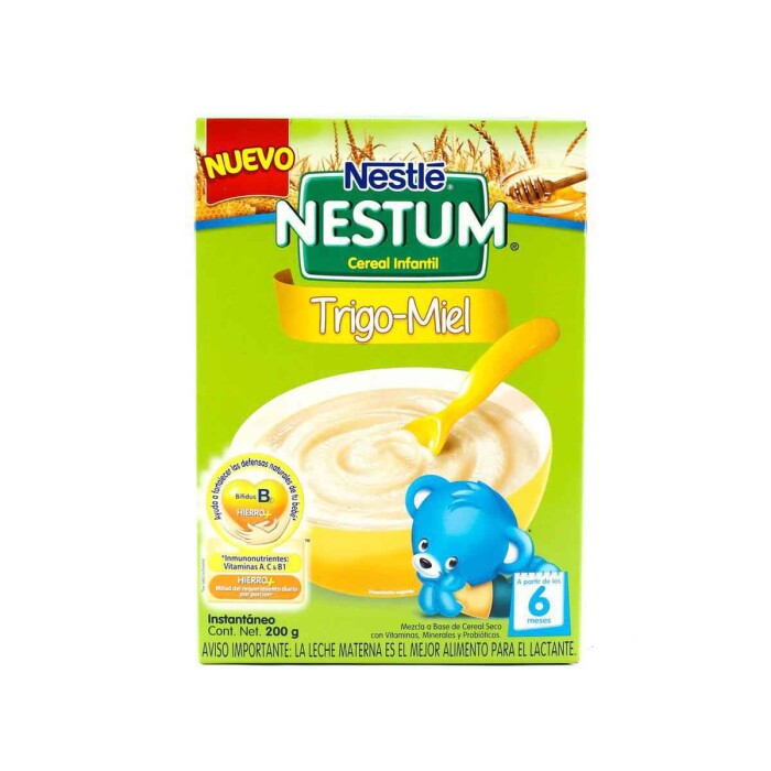 NESTUM TRIGO-MIEL C/ HIERRO CJ X 200 GR. única