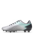 Championes Unisex Topper Fútbol 11 Stingray III Mach Plateado - Verde - Gris