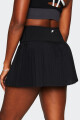 Falda Fabletics Plisada Hot Shot Ultra Mini Negro