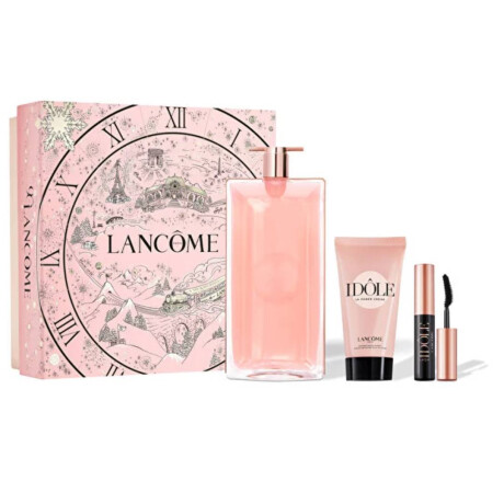 Cofre Fragancia Femenina Lancome IDOLE EDP 100 ml + Body Lotion 50 ml Y Mini Mascara de pestañas