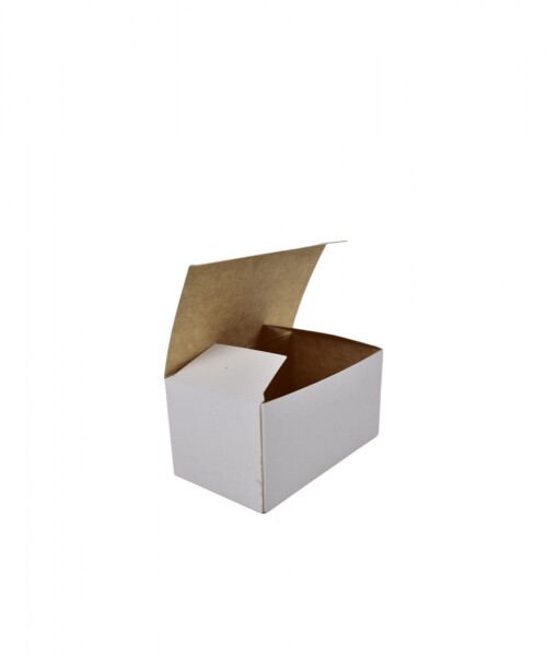 Caja flexi plegable 10x06x05 cm. BLANCO