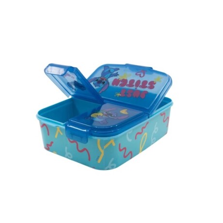 Lunchera infantil c/ compartimentos Stitch