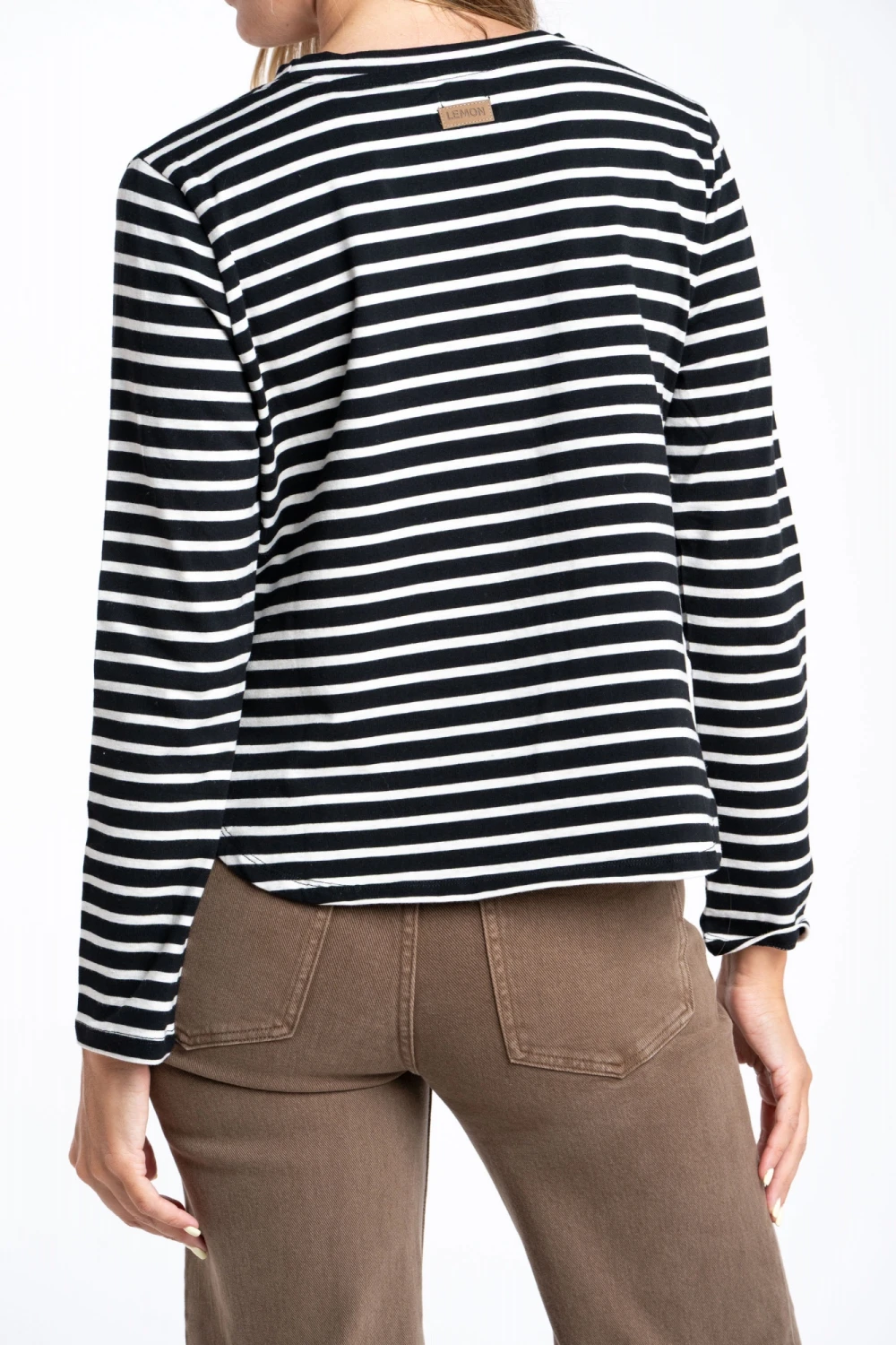 REMERA RAYADA ALGODÓN ELASTANO - 504151