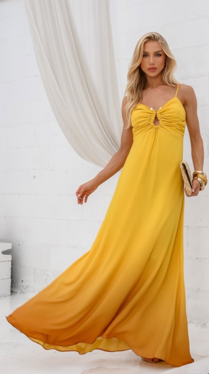 Vestido Maria Eduarda - Amarillo 