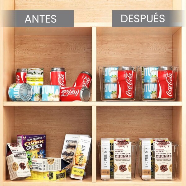 Juego De 6 Recipientes Contenedores Organizador Maquillaje Cocina Heladera Baño Utensilios Multiuso Imback Juego De 6 Recipientes Contenedores Organizador Maquillaje Cocina Heladera Baño Utensilios Multiuso Imback