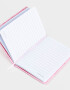 Anotadores Cuadernos y Memos Pu Bajorelieve Cuaderno A6 Con Elástico "berry" - Combinacion Bicolor
