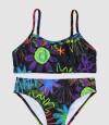 Bikini batik 6-18a Negro