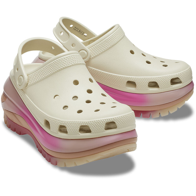 Mega Crush Color Dip Clog Beige