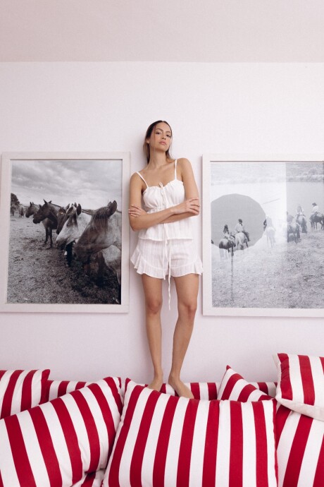 Love Short Blanco