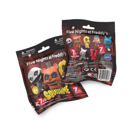 Five Nights At Freddy 's 2 - Squishme Sorpresa - 9cm aprox Five Nights At Freddy 's 2 - Squishme Sorpresa - 9cm aprox