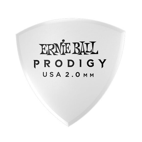 PUA GUITARRA PACK ERNIE BALL PRODIGY LARGE SHIELD 2.0MM 6PCS PUA GUITARRA PACK ERNIE BALL PRODIGY LARGE SHIELD 2.0MM 6PCS